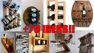 +70  Ideas de madera Vinotecas y Portavinos que puedes hacer para vender y Generar Ingresos 🔥💰