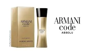 Giorgio Armani Code Absolu For Women New Perfume