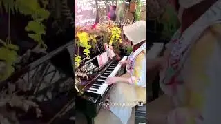 Cosplay as pianist #piano#hongkongartist#greenhouse #greenhouse #romantic #unlogicalpoem