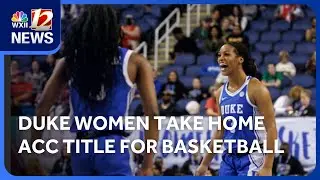Duke women take home ACC title