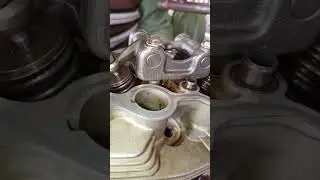 Cg125 deluxe tappet sound problem #automobile #motorcycleparts #Cg125 #deluxe #bilalautosservice786