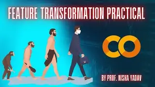 Feature Transformation Practical in Google Colab| Normalization|Aggregation|Smoothing