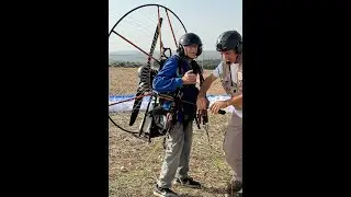 89-year-old Rami Lufi is possible The oldest active paramotor pilot