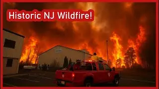 New Jersey&rsquo;s Biggest Wildfire in Decades: The Jones Road 2025 Inferno EXPOSED!