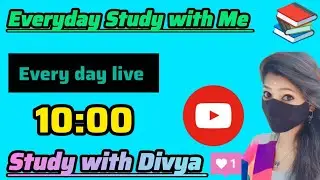 Study with Ronika  is livewith me#SSC CGL#house with the library #exam prepare