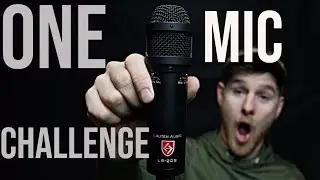 Making a Song with ONLY ONE MIC | Lauten LS-208