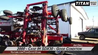 Case IH SDX30, 30', Std Till, Pull Type, Markers Air Drill Sold on ELS!