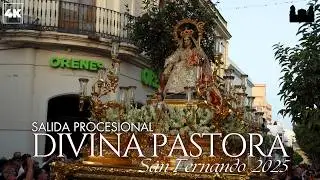 [4K] Salida Procesional Divina Pastora de las Almas | San Fernando 2025