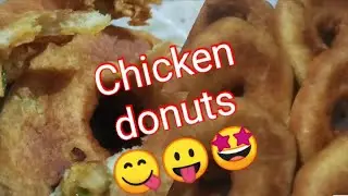 Chicken donuts with basic ingredients, Ramzan special recipe