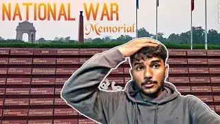 National War Memorial Delhi India || 🫡 Indian Army  