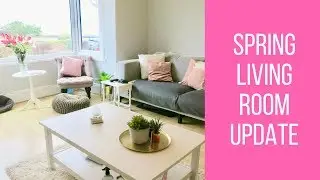 Spring Summer Living Room Update & Tour