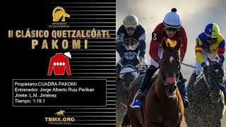 II CL&Aacute;SICO QUETZALC&Oacute;ATL 2025 #caballos #horsetrack #horse #horseracing