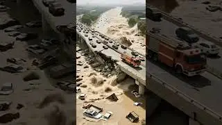 #highwaydestruction #disastersimulation #nopeople #bridgecollapse