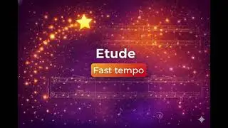 Etude &ndash; 100 BPM | Piano Accompaniment (With Click)