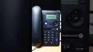 Alcatel-Lucent 8008/8008G Deskphone | NOE mode | Outgoing Call