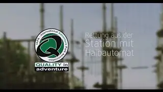 Rettung aus der Station mit Halbautomat - IAPA Training