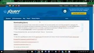 How To Add jQuery In Offline Mode|Manually