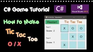C# Game Tutorial - Tic Tac Toe building UI