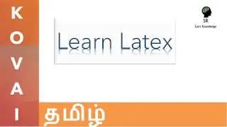 Learn Latex in Tamil/தமிழ்- Limits and Integrals #10