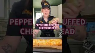 PEPPERONI STUFFED CHEESE BREAD | DELIVERY STYLE RECIPES #easyrecipe #food