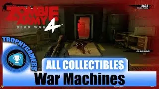 Zombie Army 4 Dead War - All Collectibles Locations - War Machines - Hell Base Chapter 2