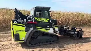 Bobcat T66 with Harley Rake | Lawn Prep for Hydroseed