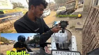 Bike holder camera mount results 😱