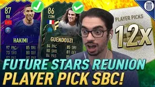 WTF?! MY LUCK IS INSANE!🤣 x12 FUTURE STARS REUNION PLAYER PICKS! SBC FIFA 22 ULTIMATE TEAM