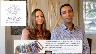 Founders Story of Lotus Sustainables &ndash; Creators of the Lotus Trolley Bag and Lotus Produce Bags
