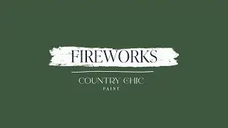 Fireworks | Emerald Green Furniture Paint | Country Chic Paint