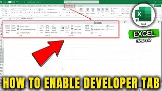 How to Enable Developer Tab in Excel
