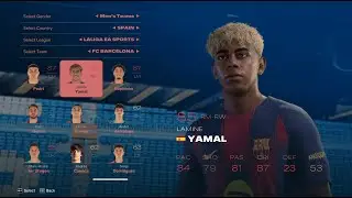FC25 FC Barcelona Face Update Vol. 2