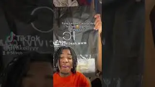 My tiktok crush puts on a lace front 😍