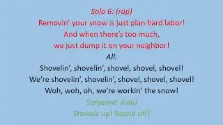 Shoveling Lyric Video