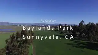 Aerial Videography: Baylands Park, Sunnyvale, CA 4K