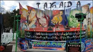 Tagada Ride William Cole & Son Easter Funfair 2024 Redhill Bournemouth #funfair #fairground