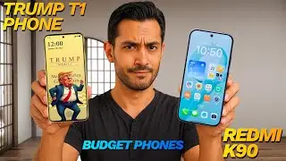 Trump Mobile T1 Phone vs Xiaomi Redmi K90 | Full Comparison 🔥 Which One is Better?