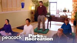 Ron Swanson vs. meditation | Parks and Recreation