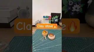 Amazon finds a pottery wheel for Miniature Clay Stove🔥  #clayart #shorts #amazon #amazonfinds
