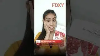 The Face Shop Real Nature Pomegranate Face Sheet Mask (20 ml). Lowest price on Foxy. #shorts