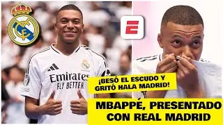 KYLIAN MBAPPÉ, presentado oficialmente con el REAL MADRID en un Santiago Bernabéu repleto | La Liga