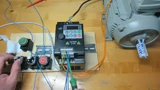 3: Inverter CW 100 Serie, Frequenzumformer Tutorial, Freigabe und Drehrichtung &uuml;ber DI1 und DI2