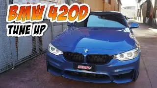 Sound sportivo Bmw 420d | interventi meccanici per aumento potenza motore | 9000 giri tune up