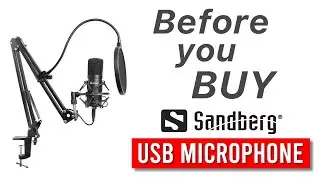 Before You Buy Sandberg Streamer USB Microphone Kit [REVIEW & Sound Test]