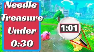 Needle Treasure | Under 0:30 |  Roll On Needle Road - Kirby And The Forgotten Land
