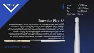 Vater Tip Sound - Extended Play Fatback 3A (Wood Tip)
