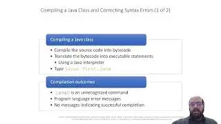 Compiling a class and fixing compile time errors