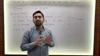 Лекция 2 | Минимальные и максимальные элементы в частично упорядоченном множестве | Решетки