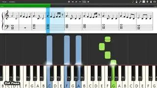 YNW Melly - Suicidal - Piano tutorial and cover (Sheets + MIDI)