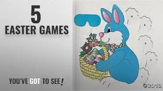 Top 10 Easter Games [2018]: PIN the TAIL on the EASTER BUNNY/Spring PARTY GAME/Party ACTIVITY/New in